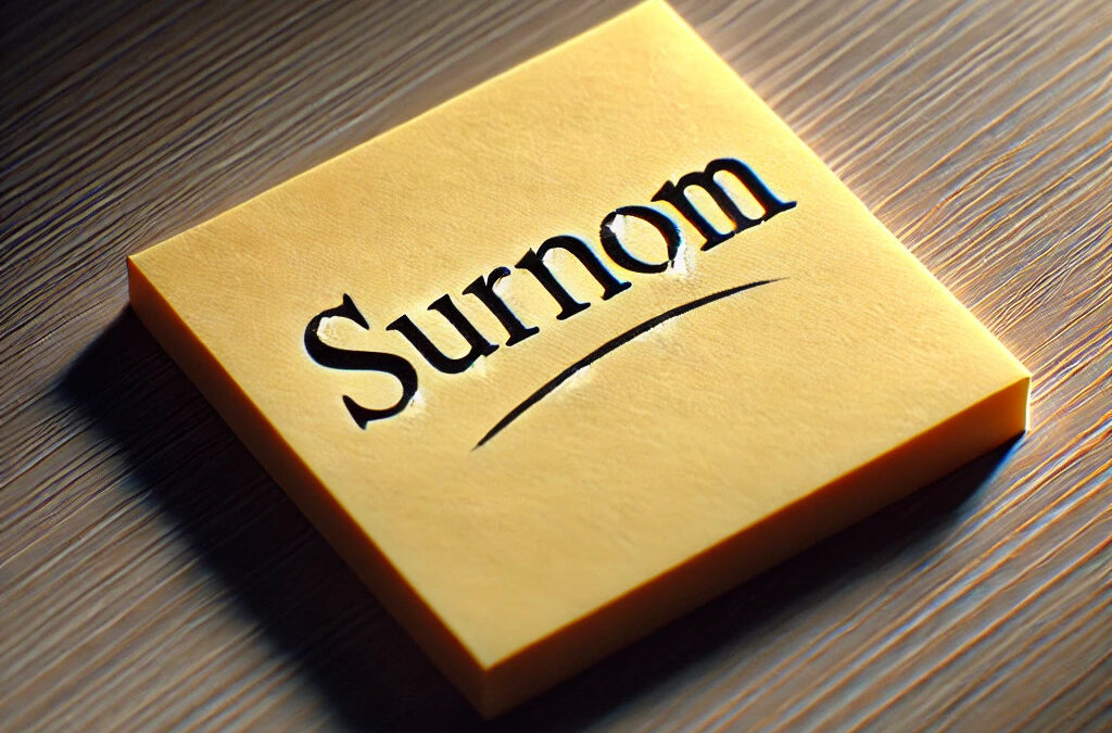 Le jeu du surnom